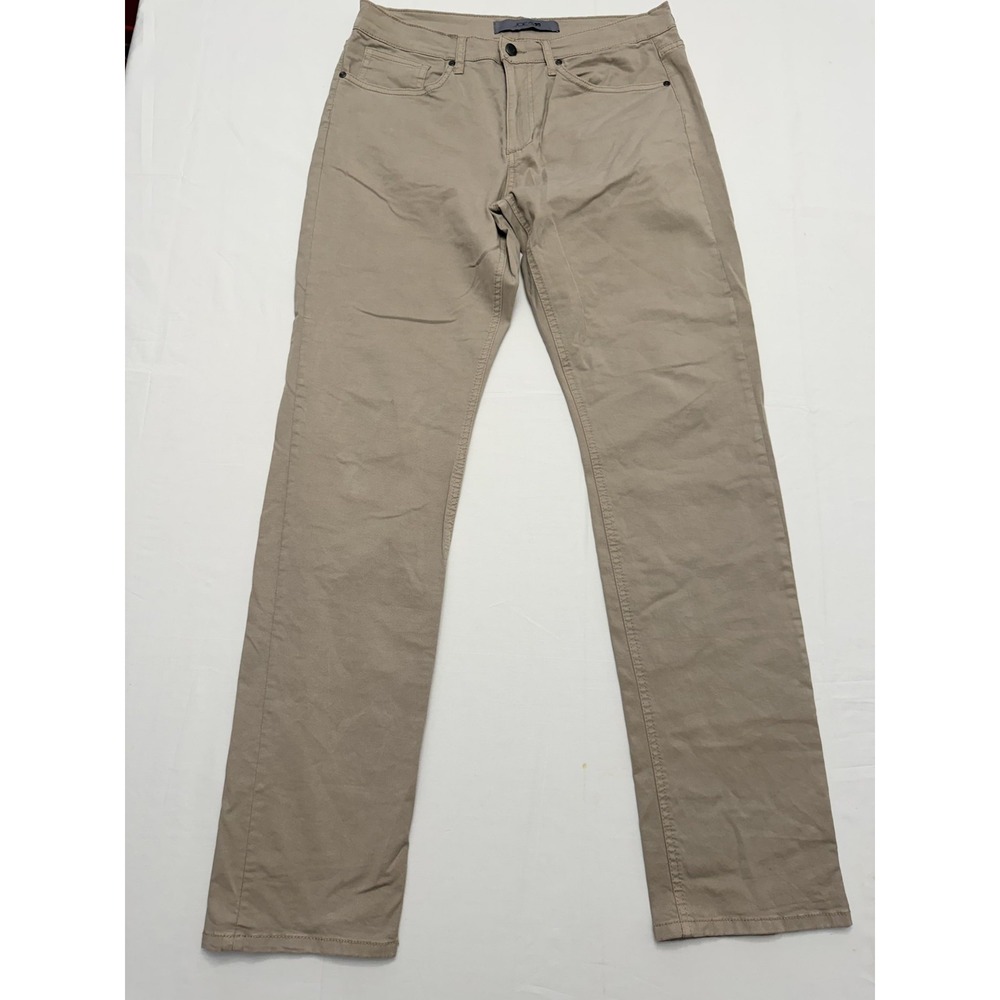 Joe's Jeans Mens 32x32 Beige Medium Wash Slim Straight Stretch Denim Pants